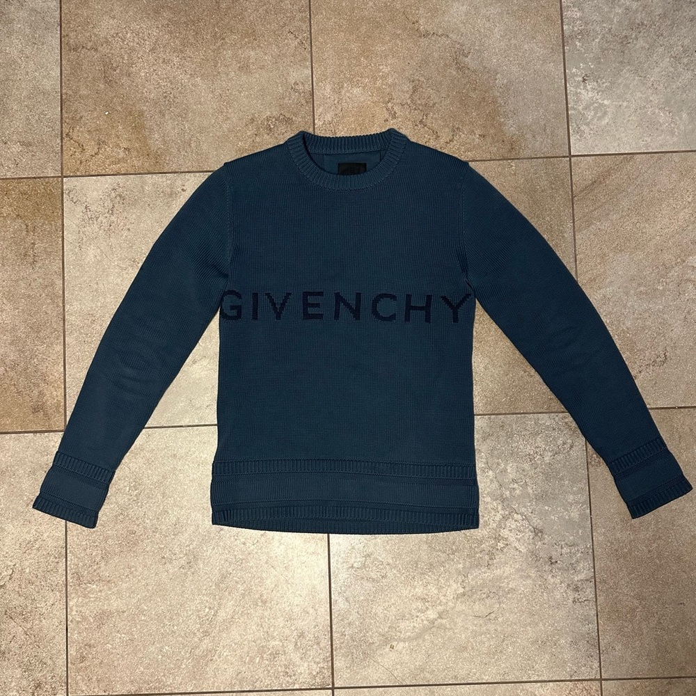 Givenchy Blue Crewneck
